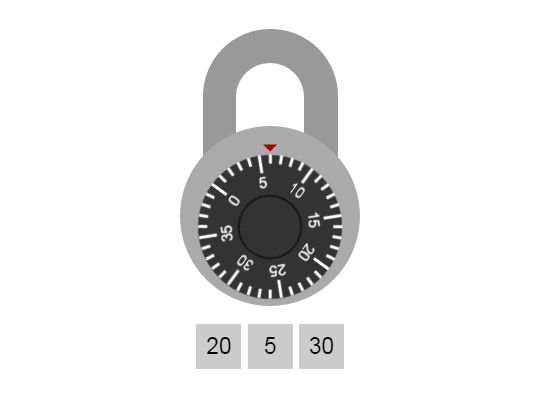 Combination Lock file preview