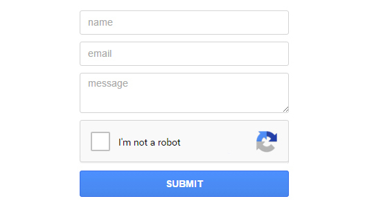 Contact Form With ReCaptcha file preview