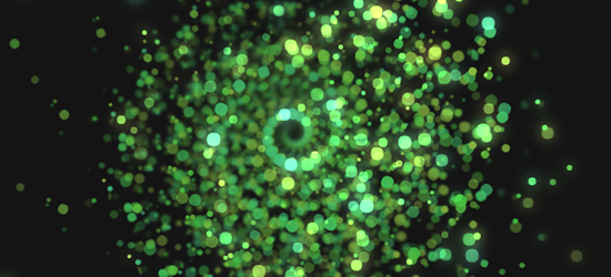 Green Circular Particles file preview