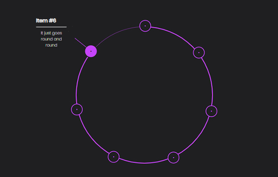 Circular Navigation Menu file preview