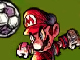 Mario strikers catch balls game