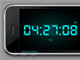 iPhone clock