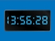 Digital Clock with dynamic back color Digital Clock with dynamic back color