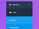 Swanky Pure CSS Drop Down Menu