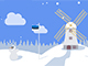 Winter Landscape Animation