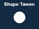 shape tween